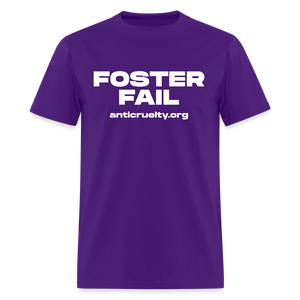 "Foster Fail" Unisex Classic T-Shirt - purple