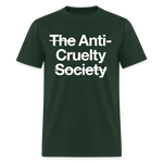 Load image into Gallery viewer, Anti-Cruelty Dark T-Shirt - forest green
