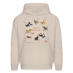 Load image into Gallery viewer, Anti-Cruelty and Paige Halminiak Designs Hoodie (Front Illustration) - Sand
