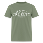 Load image into Gallery viewer, Anti-Cruelty 40's Logo T-Shirt - military green
