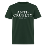 Load image into Gallery viewer, Anti-Cruelty 40's Logo T-Shirt - forest green
