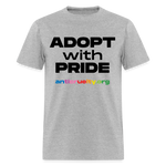 Load image into Gallery viewer, &quot;Adopt With Pride&quot; Unisex Classic T-Shirt - heather gray
