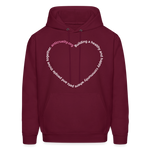 Load image into Gallery viewer, Anti-Cruelty Mission Hoodie - burgundy
