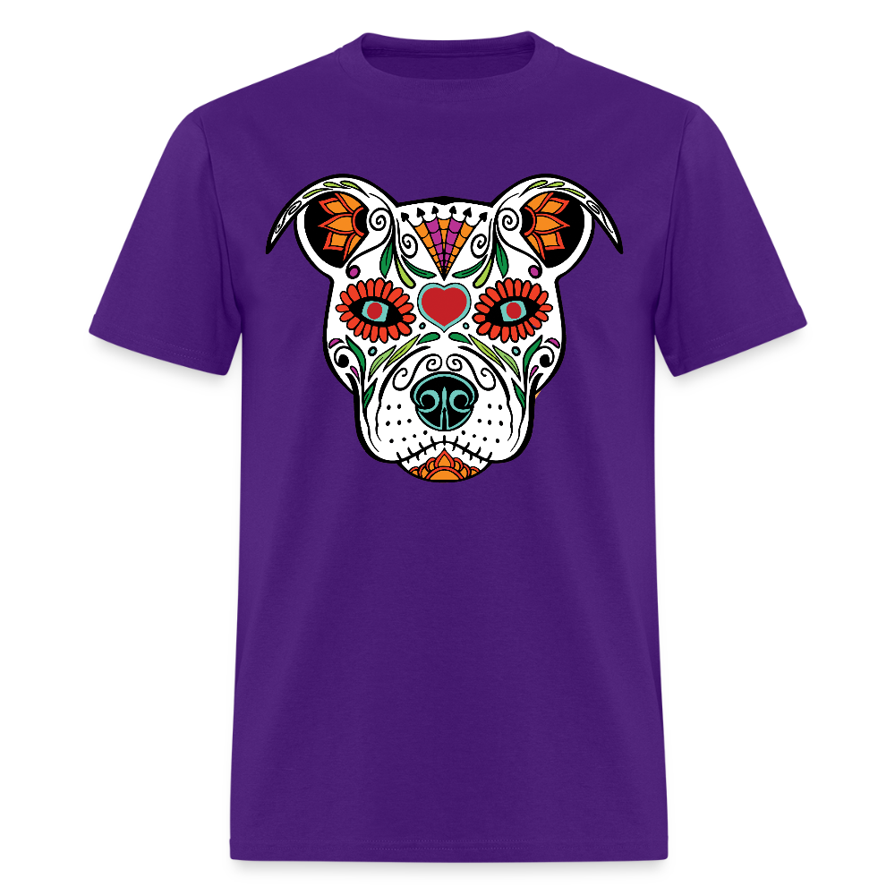 Día de los Doggie T-Shirt - purple