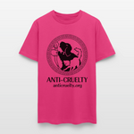 Load image into Gallery viewer, "Vintage Anti-Cruelty Greek Key" Bright Unisex Classic T-Shirt - fuchsia
