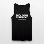 Load image into Gallery viewer, "Big Dog Energy" Tri-Blend Organic Tank - black
