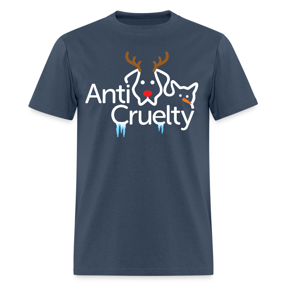 2025 Anti-Cruelty Holiday T-Shirt -  blue dusk