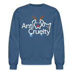 Load image into Gallery viewer, 2025 Anti-Cruelty Holiday Crewneck Sweatshirt - indigo blue
