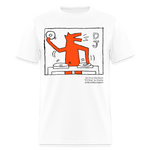 Load image into Gallery viewer, &quot;DJ Dog&quot; Art From The Heart Adult T-Shirt - white
