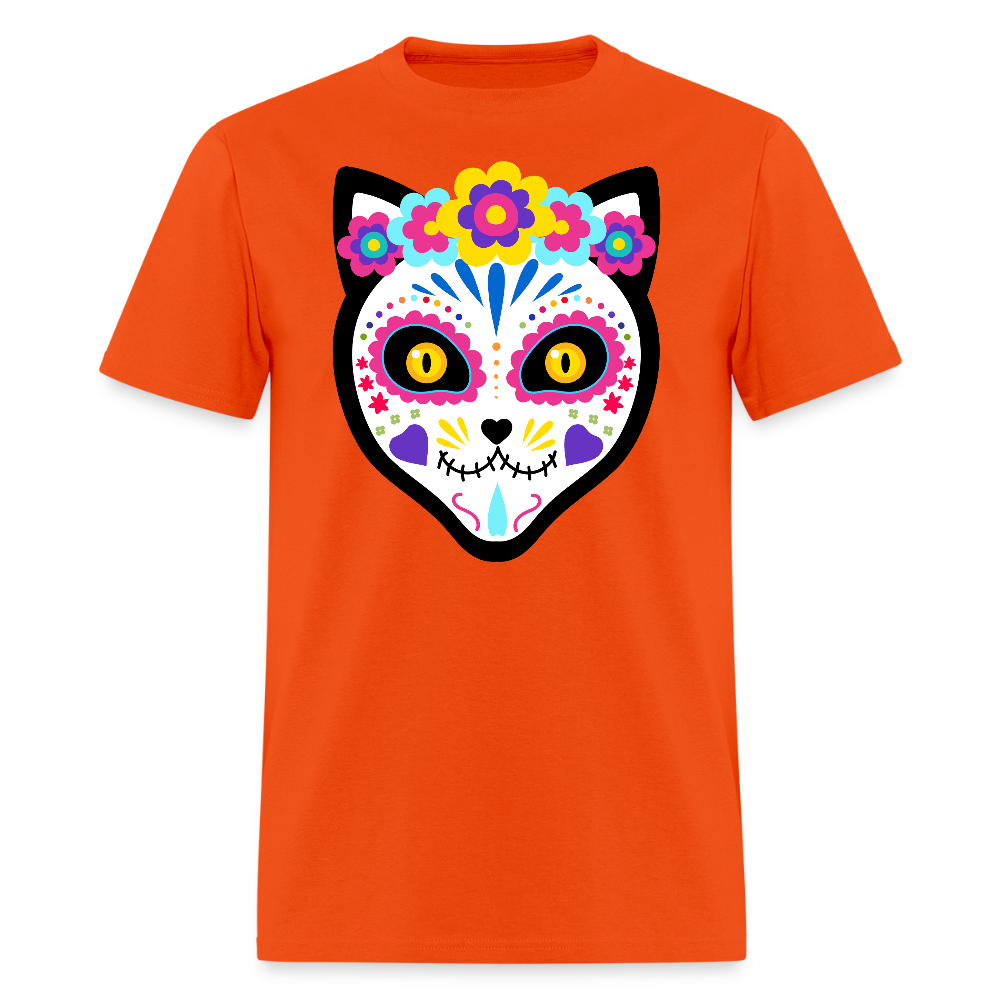 Día de los Meowertos T-Shirt - orange