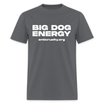 Load image into Gallery viewer, &quot;Big Dog Energy&quot; Unisex Classic T-Shirt - charcoal
