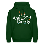 Load image into Gallery viewer, 2025 Anti-Cruelty Holiday Hoodie - forest green
