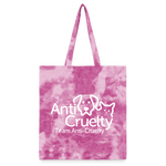Load image into Gallery viewer, Team Anti-Cruelty Tie Dye Tote Bag - pink lady
