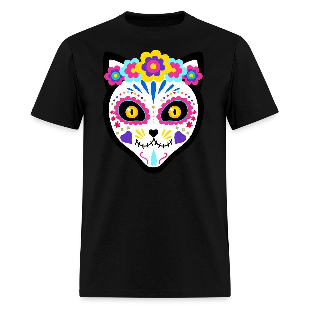 Día de los Meowertos T-Shirt - black