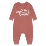 Load image into Gallery viewer, 2025 Anti-Cruelty Holiday Baby Fleece - mauve
