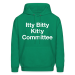 Load image into Gallery viewer, Itty Bitty Kitty Dark Hoodie - kelly green

