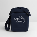 Load image into Gallery viewer, Anti-Cruelty Upright Crossbody Bag - navy
