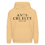 Load image into Gallery viewer, Anti-Cruelty 40's Logo Hoodie - light gold 
