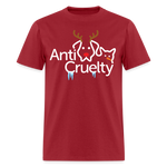 Load image into Gallery viewer, 2025 Anti-Cruelty Holiday T-Shirt - dark red
