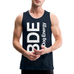 Load image into Gallery viewer, Big Dog Energy Men’s Premium Tank - deep navy
