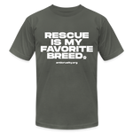 Load image into Gallery viewer, Rescue Unisex Jersey T-Shirt - asphalt
