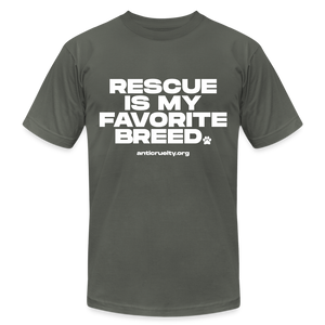 Rescue Unisex Jersey T-Shirt - asphalt