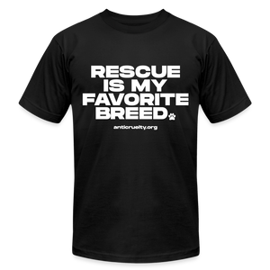 Rescue Unisex Jersey T-Shirt - black