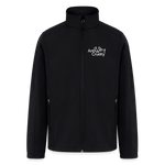 Load image into Gallery viewer, Anti-Cruelty Logo Men’s Soft Shell Jacket - black
