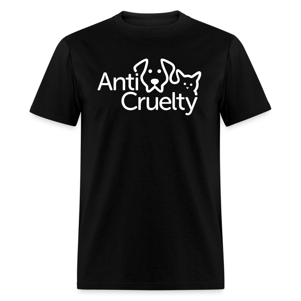 Anti-Cruelty Logo (White) Unisex Classic T-Shirt – The Anti-Cruelty Society