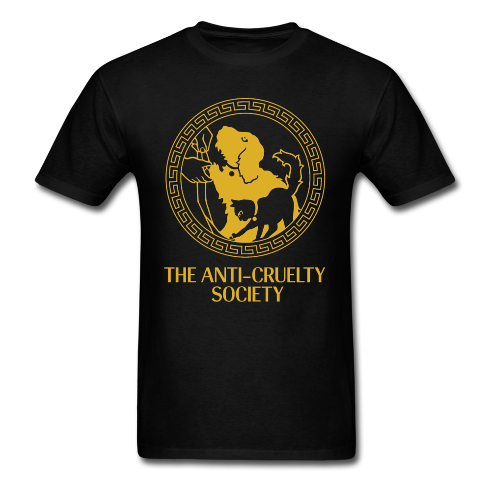 Society Greek Key Classic T-Shirt - black