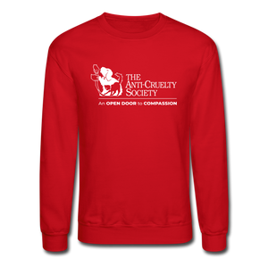 Crewneck Logo Sweatshirt - red