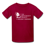 Load image into Gallery viewer, ACS Logo Kids&#39; T-Shirt - dark red
