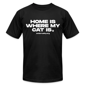 Cat Jersey T-Shirt - black