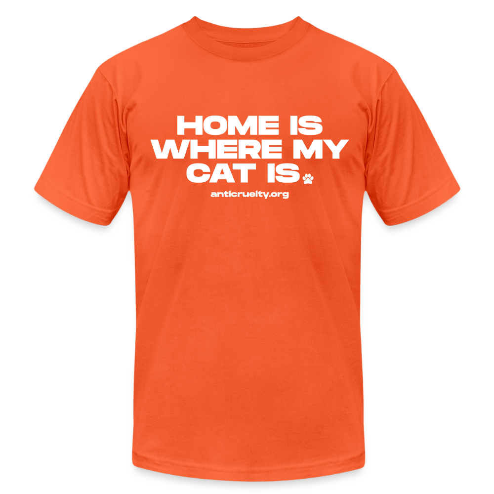 Cat Jersey T-Shirt - orange