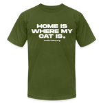 Load image into Gallery viewer, Cat Jersey T-Shirt - olive
