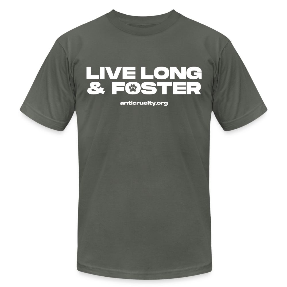 Live Long Jersey T-Shirt - asphalt