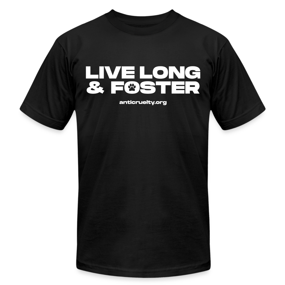 Live Long Jersey T-Shirt - black