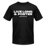 Load image into Gallery viewer, Live Long Jersey T-Shirt - black
