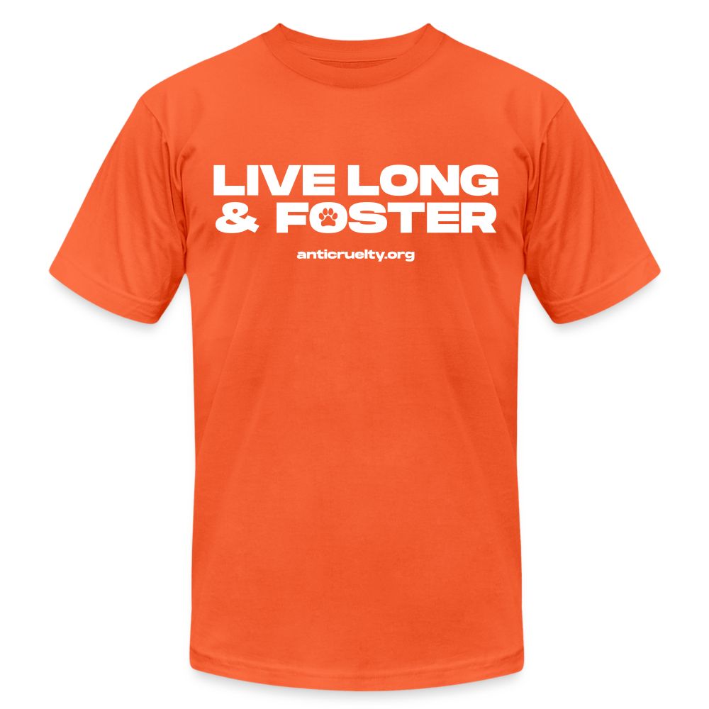 Live Long Jersey T-Shirt - orange