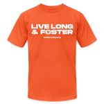 Load image into Gallery viewer, Live Long Jersey T-Shirt - orange

