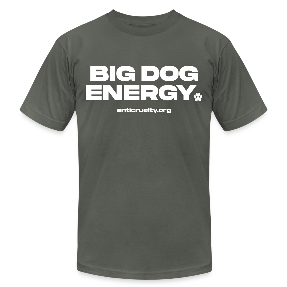 Big Dog Jersey T-Shirt - asphalt